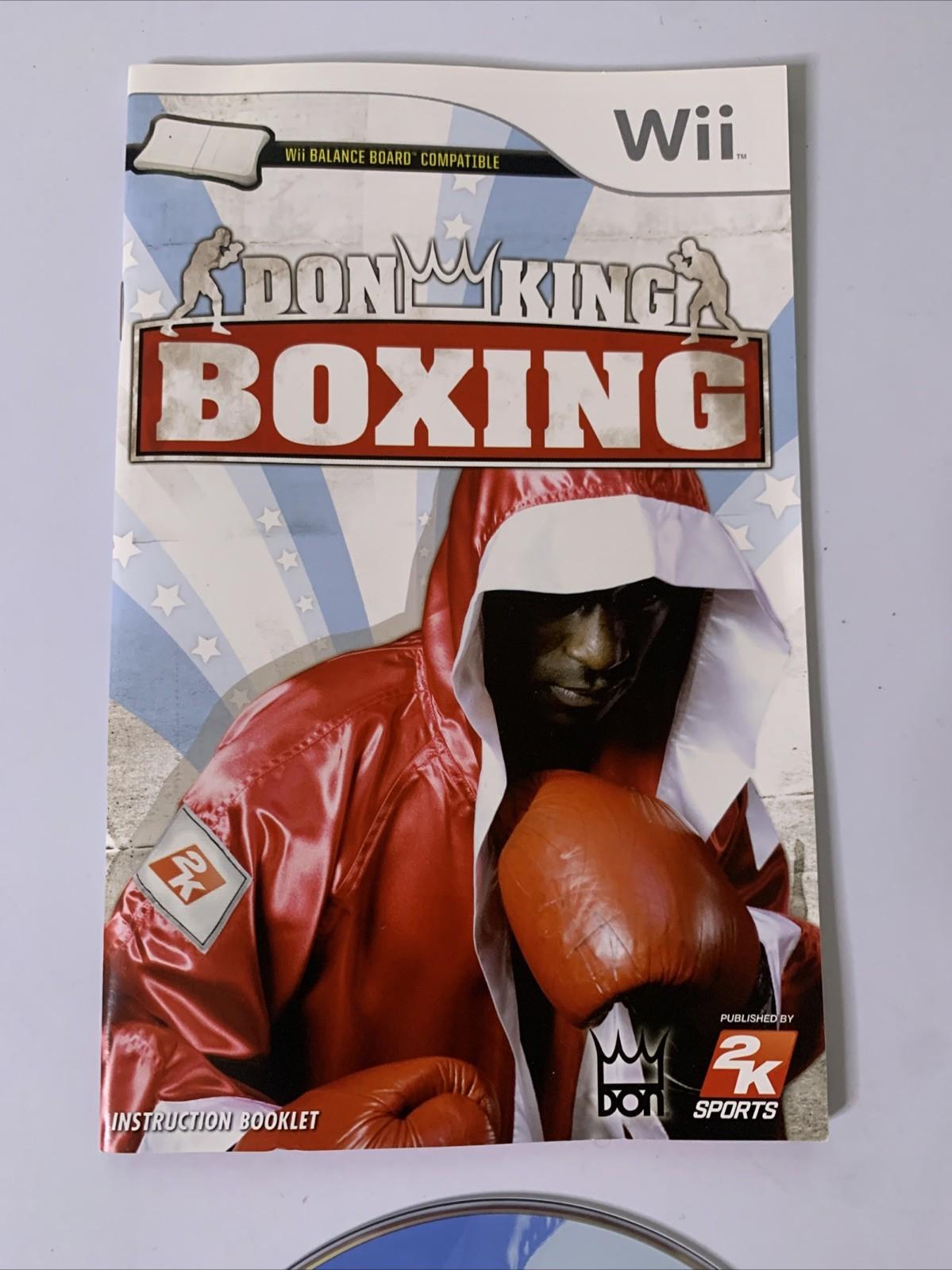 Don King Boxing 2009 Nintendo Wii PAL Game Complete