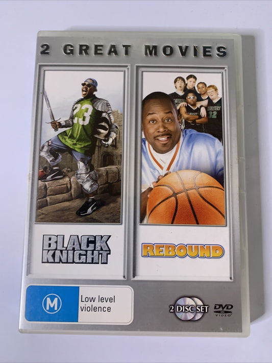 Black Knight / Rebound (DVD, 2-Discs) Martin Lawrence Comedy Region 4