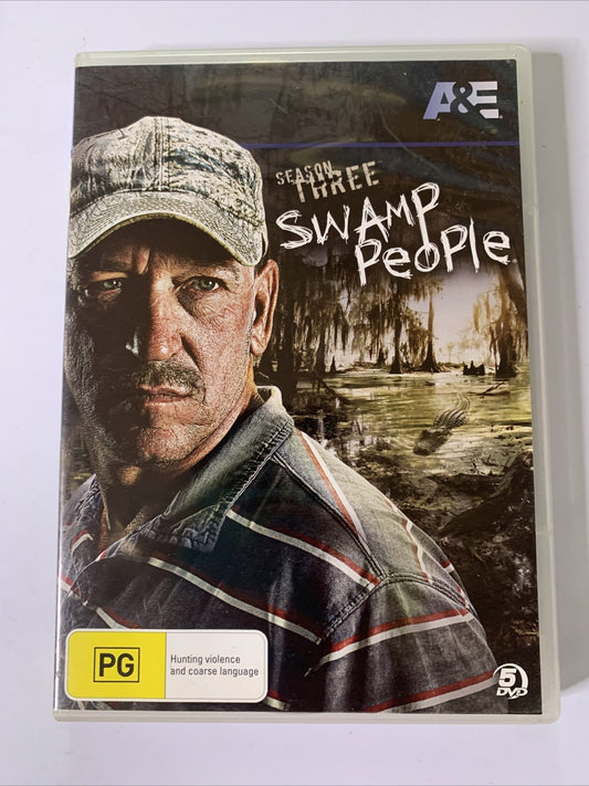 Swamp People : Season 3 (DVD, 2011, 5-Discs) Region 4
