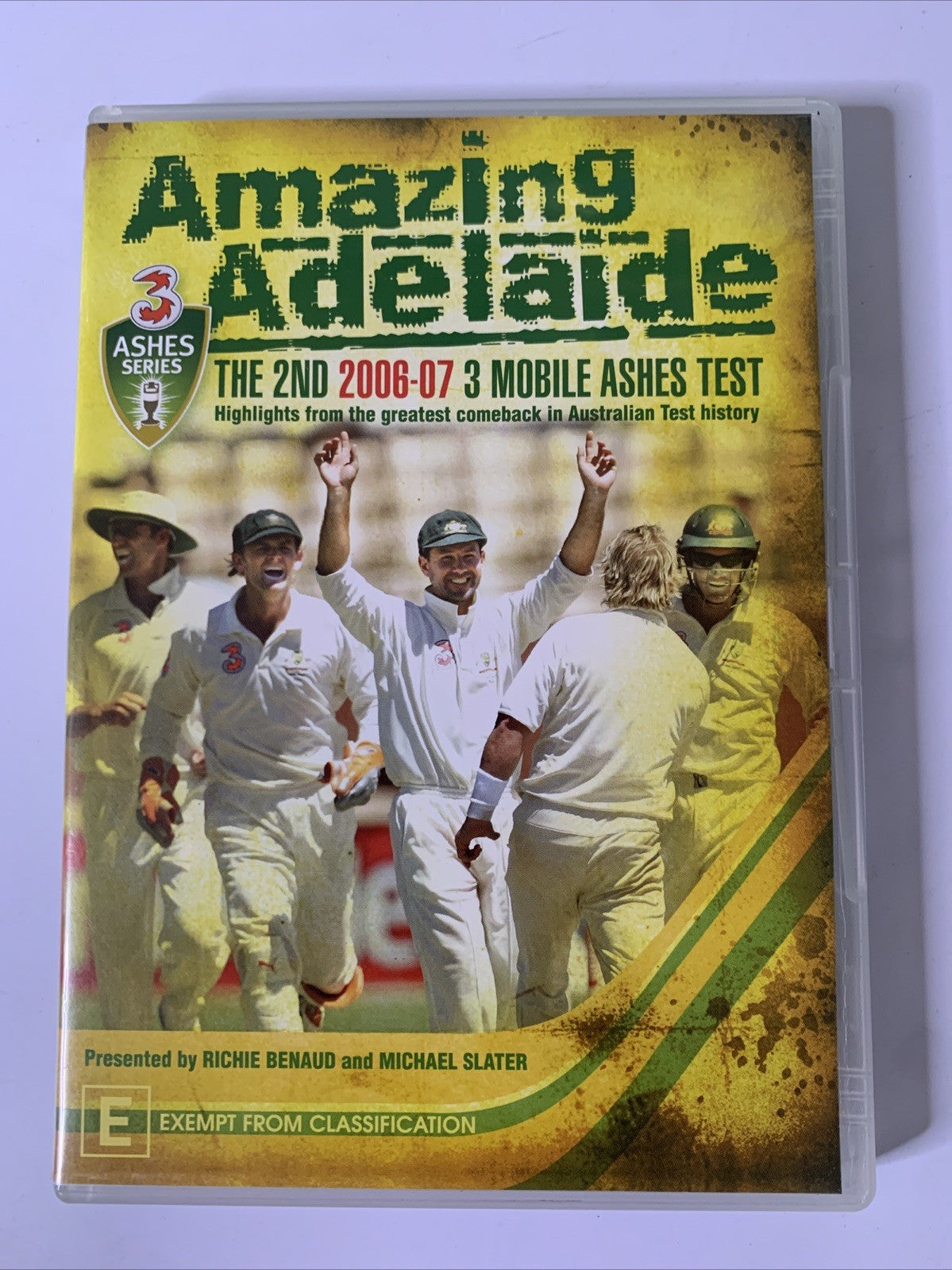 Amazing Adelaide: The 2nd 2006/7 Mobile Cricket Ashes Test (DVD, 2006) Region 4