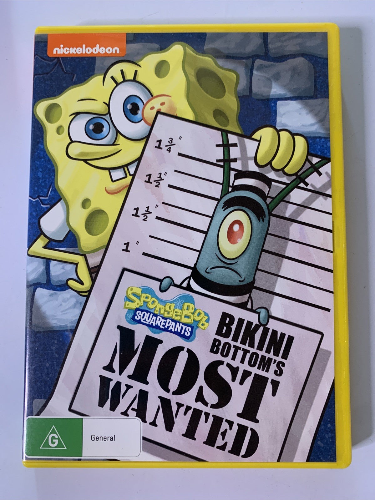 SpongeBob SquarePants: Bikini Bottom's Most Wanted (DVD, 2015) Region 4