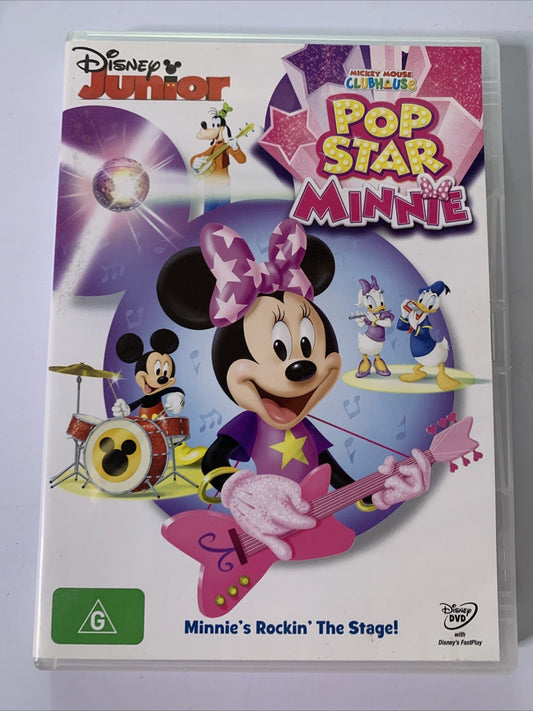 Mickey Mouse Clubhouse: Pop Star Minnie (DVD, 2016) Disney Animation Region 4