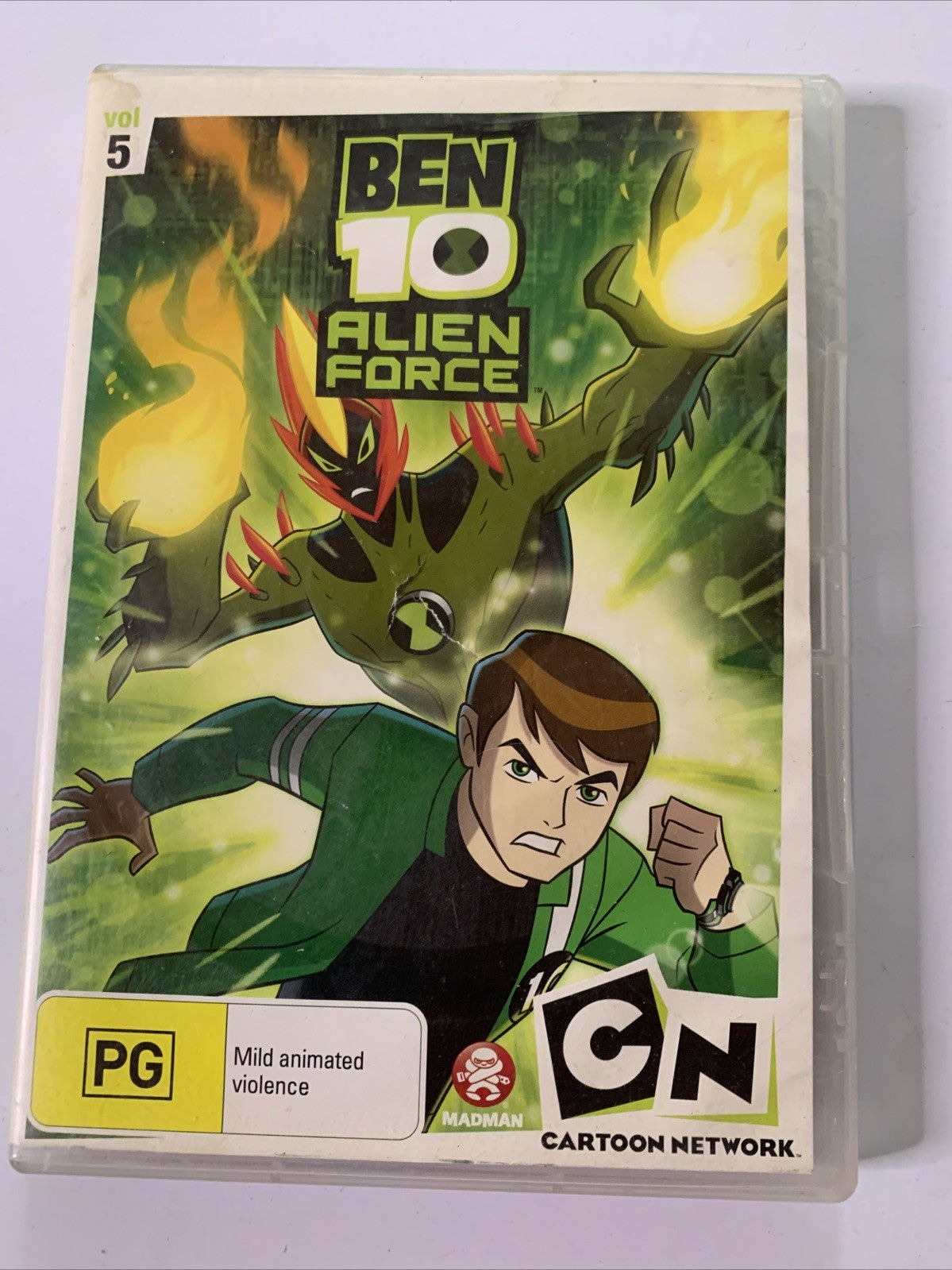 Ben 10 Alien Force : Vol 5 (DVD, 2008) Animation Region 4
