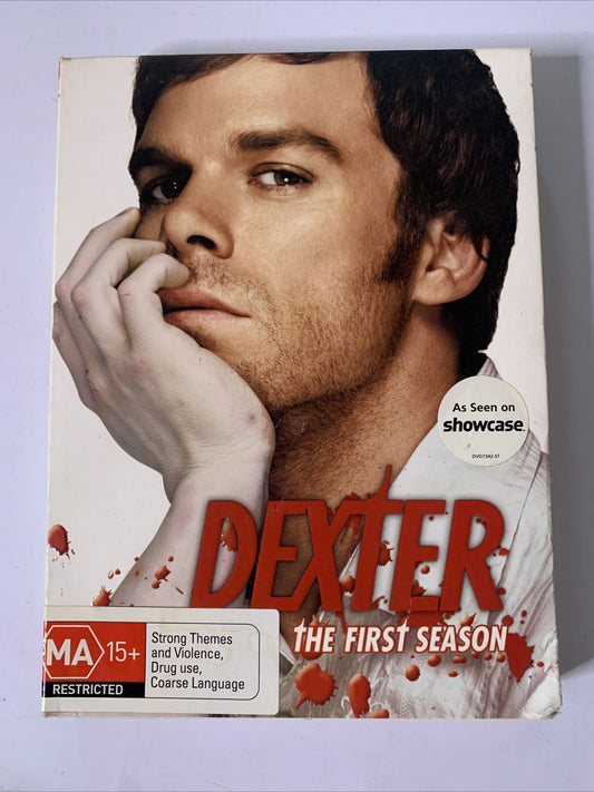 Dexter : The Complete Season 1 (DVD, 2006, 4-Discs) Michael C. Hall  Region 4