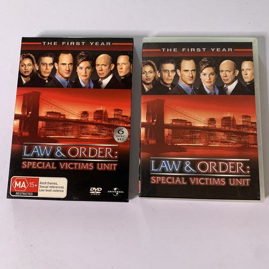 Law & Order: Special Victims Unit : Season 1 (DVD, 1999, 6-DIscs) Region 4 &2
