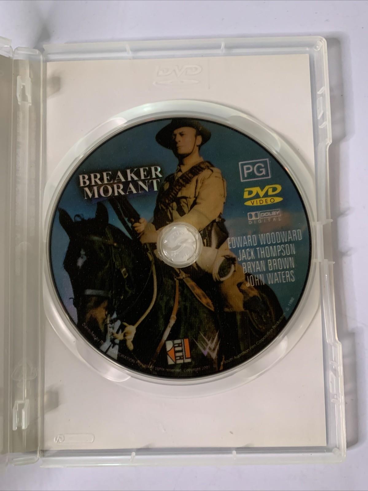Breaker Morant (DVD, 1980) Bryan Brown, John Waters, Jack Thompson Region 4