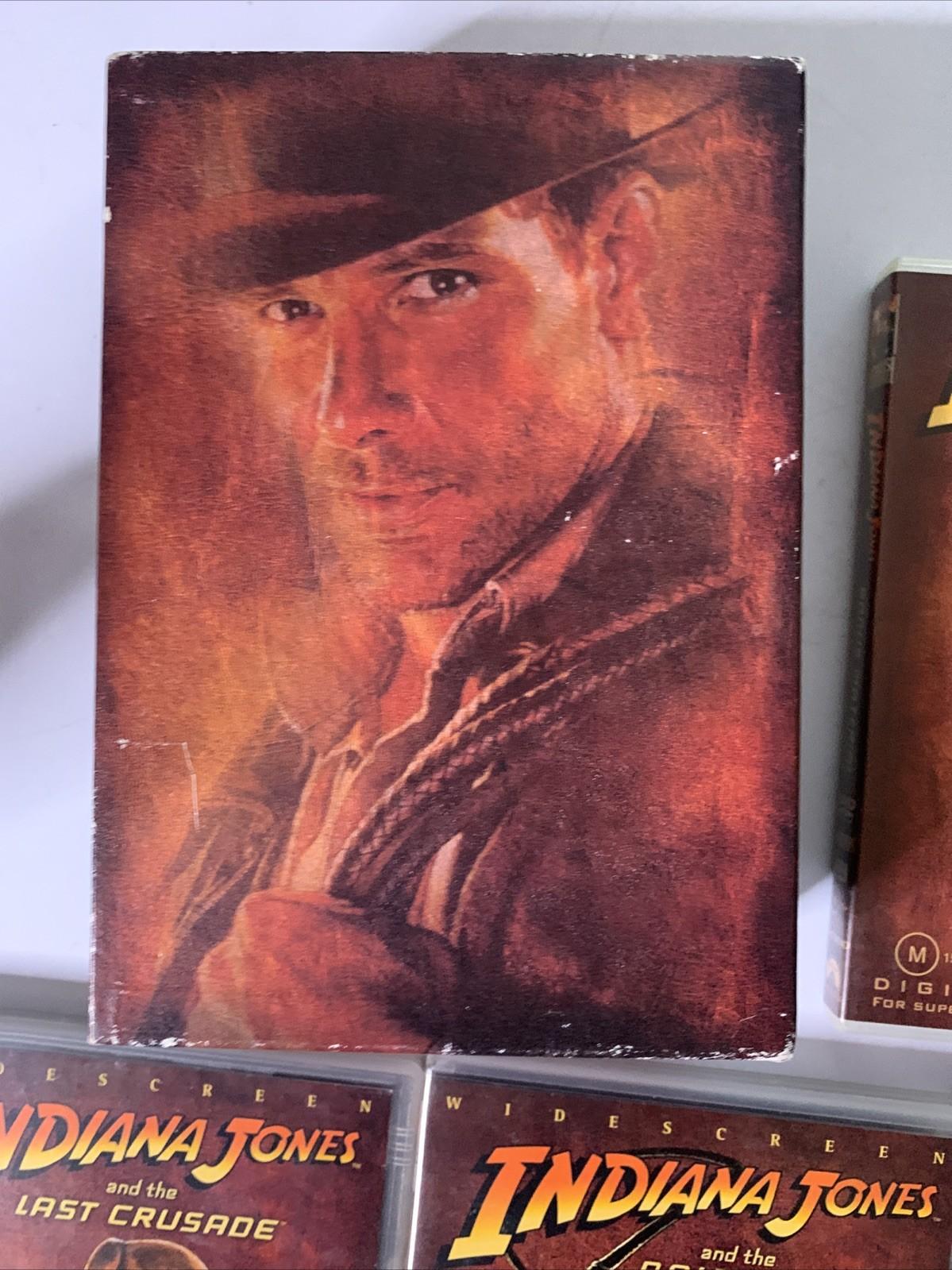 Indiana Jones : The Complete Movie Collection Box Set (DVD, 2003) Region 4