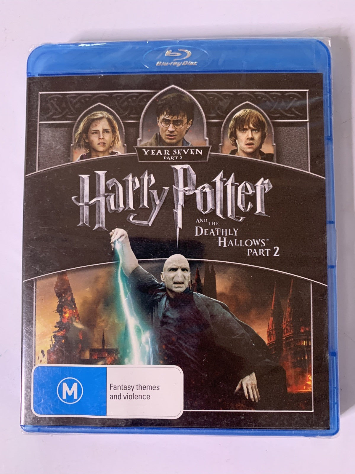 Harry Potter and the Deathly Hallows : Part 2 (Blu-ray, 2011) Region B NEW
