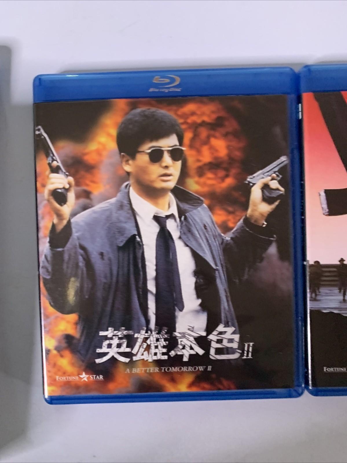 A Better Tomorrow Trilogy Box Set (Blu-ray, 3-Disc) Chow Yun-Fat All Regions