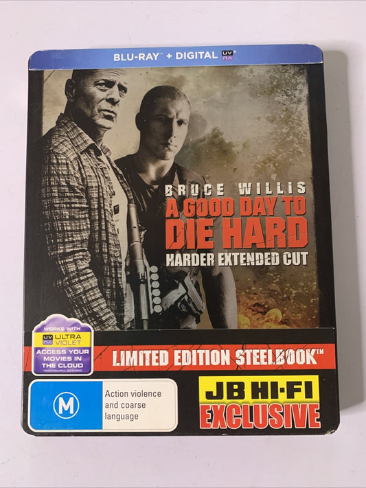 A Good Day To Die Hard: Limited Edition Steelbook (Blu-Ray, 2013) Region B NEW