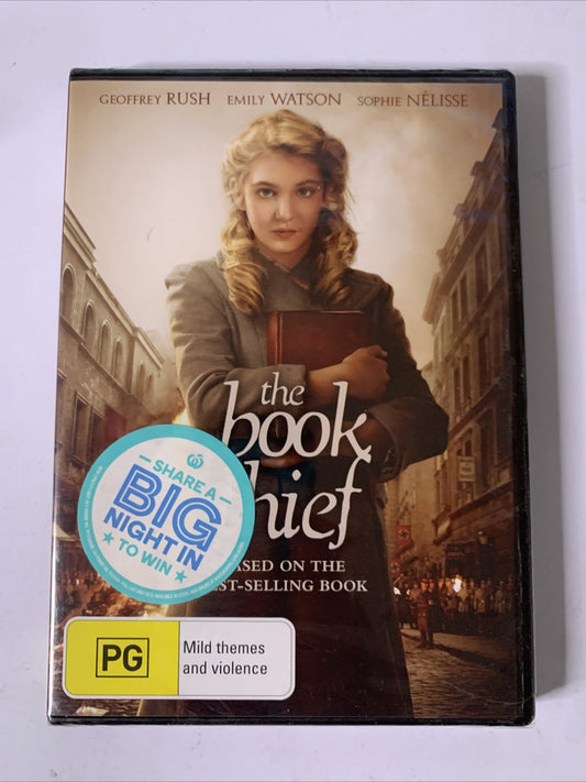The Book Thief (DVD, 2013) Geoffrey Rush, Emily Watson, Sophie Nelisse NEW