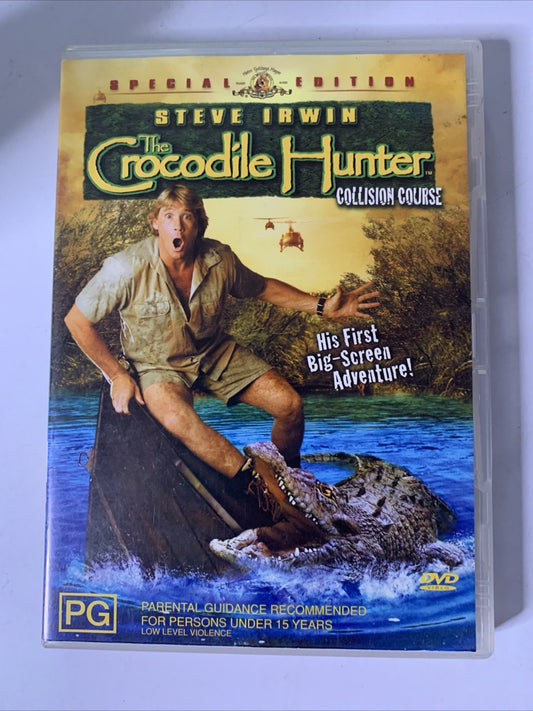 The Crocodile Hunter: Collision Course (Special Edition, DVD, 2002) Steve Irwin