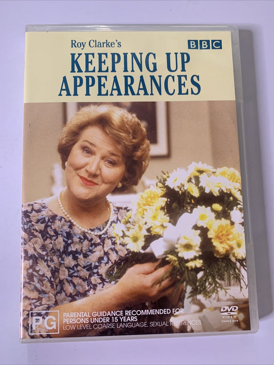 Keeping Up Appearances : Series 1 & 2 (DVD, 1990, 3-Discs) Comedy BBC Region 4