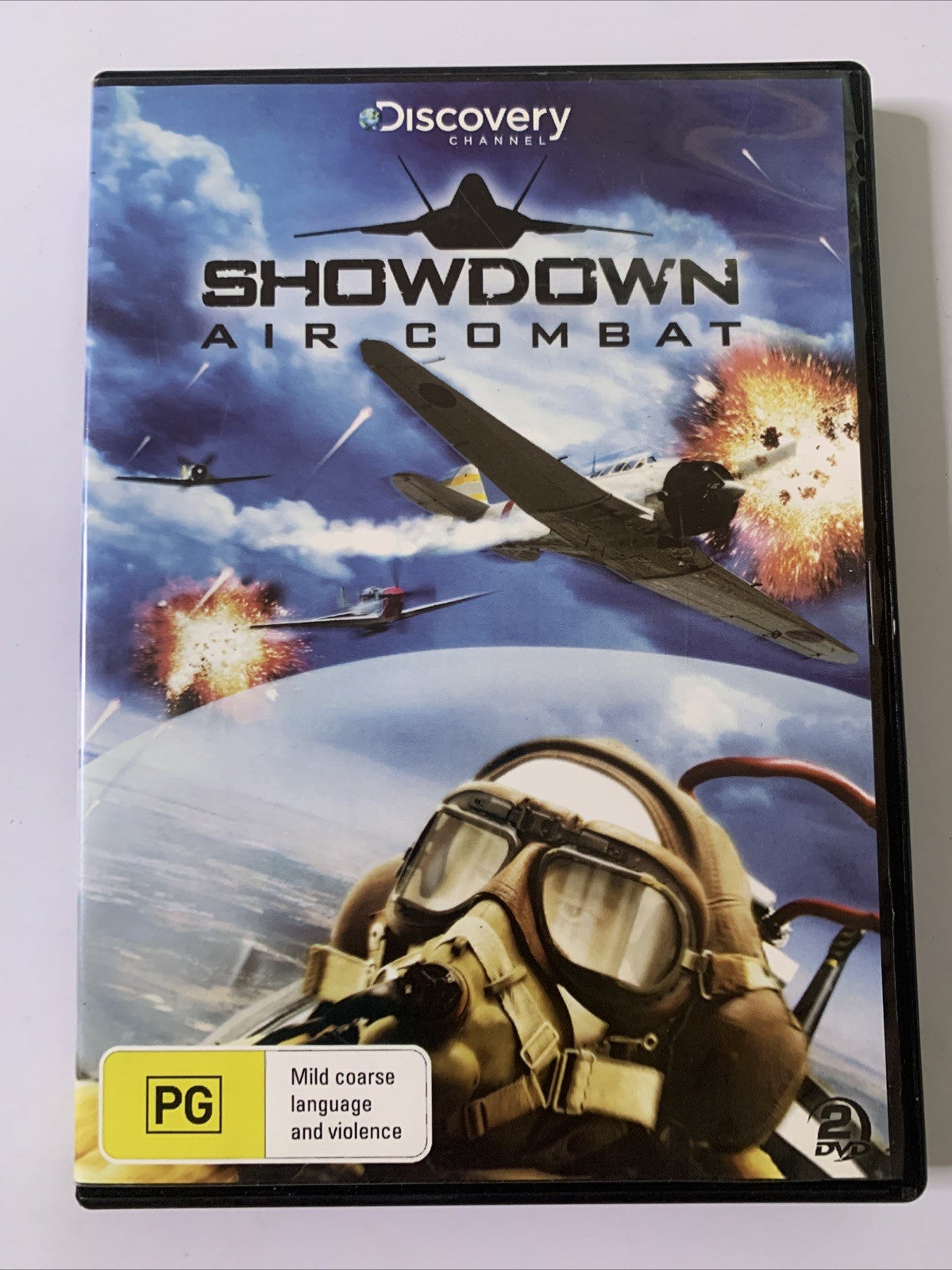 Showdown: Air Combat (DVD, 2008, 2-Discs) Discovery Documentary Region 4 NEW