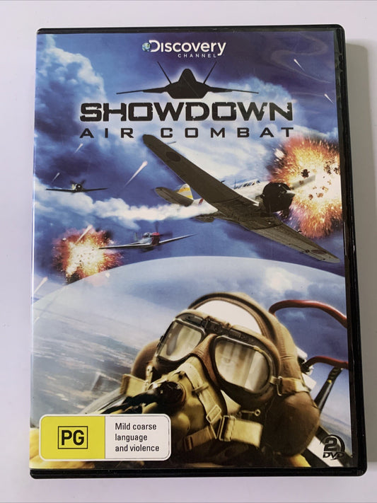 Showdown: Air Combat (DVD, 2008, 2-Discs) Discovery Documentary Region 4 NEW