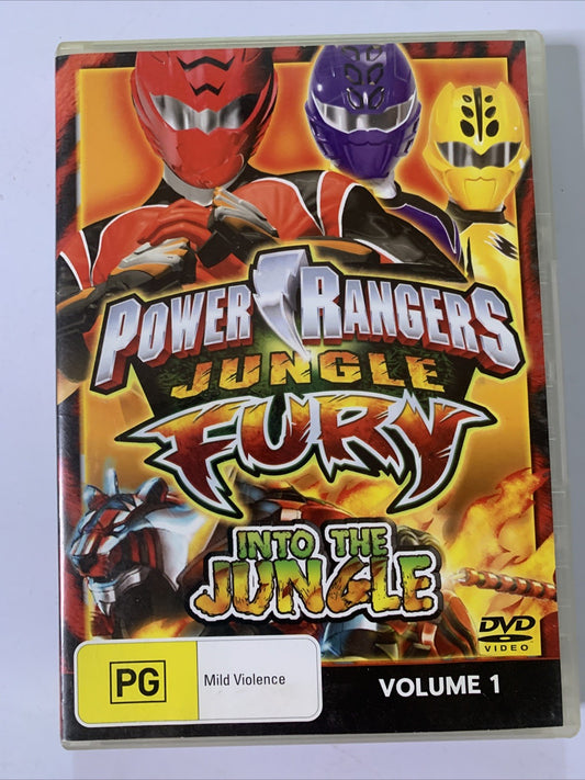 Power Rangers Jungle Fury: Into The Jungle : Volume 1 (DVD, 2008) Region 4