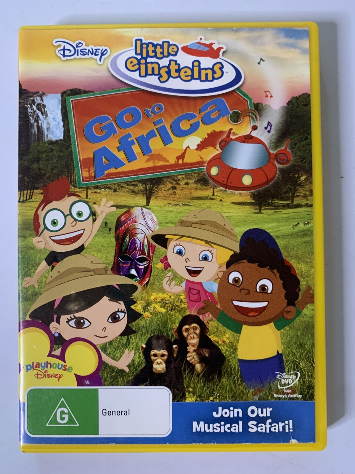 Little Einsteins: Go to Africa (DVD, 2008) Disney Animation Region 4