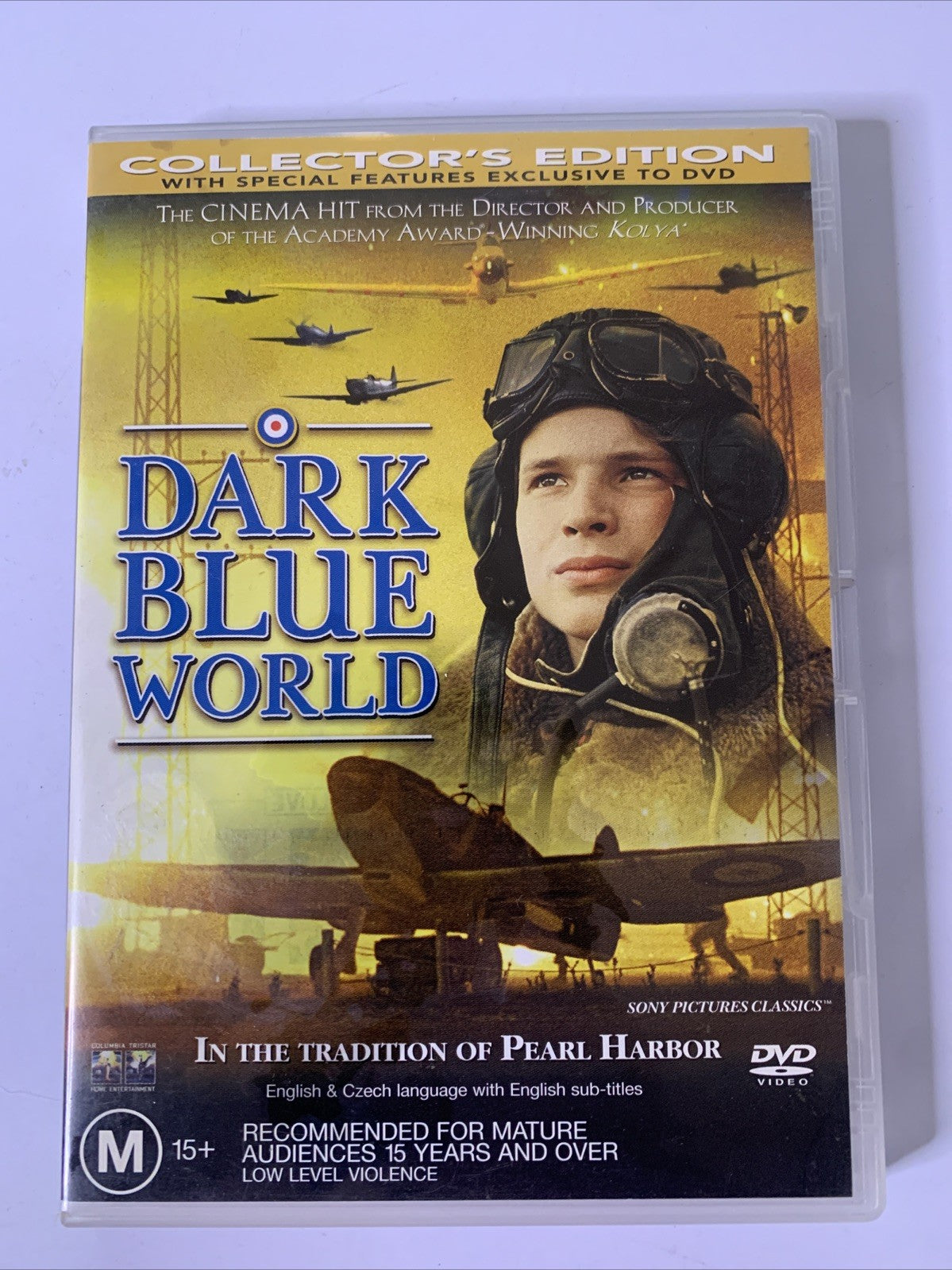 Dark Blue World (DVD, 2001) Ondre J. Vetchy, Oldrich Kaiser, Tara Fitzgerald