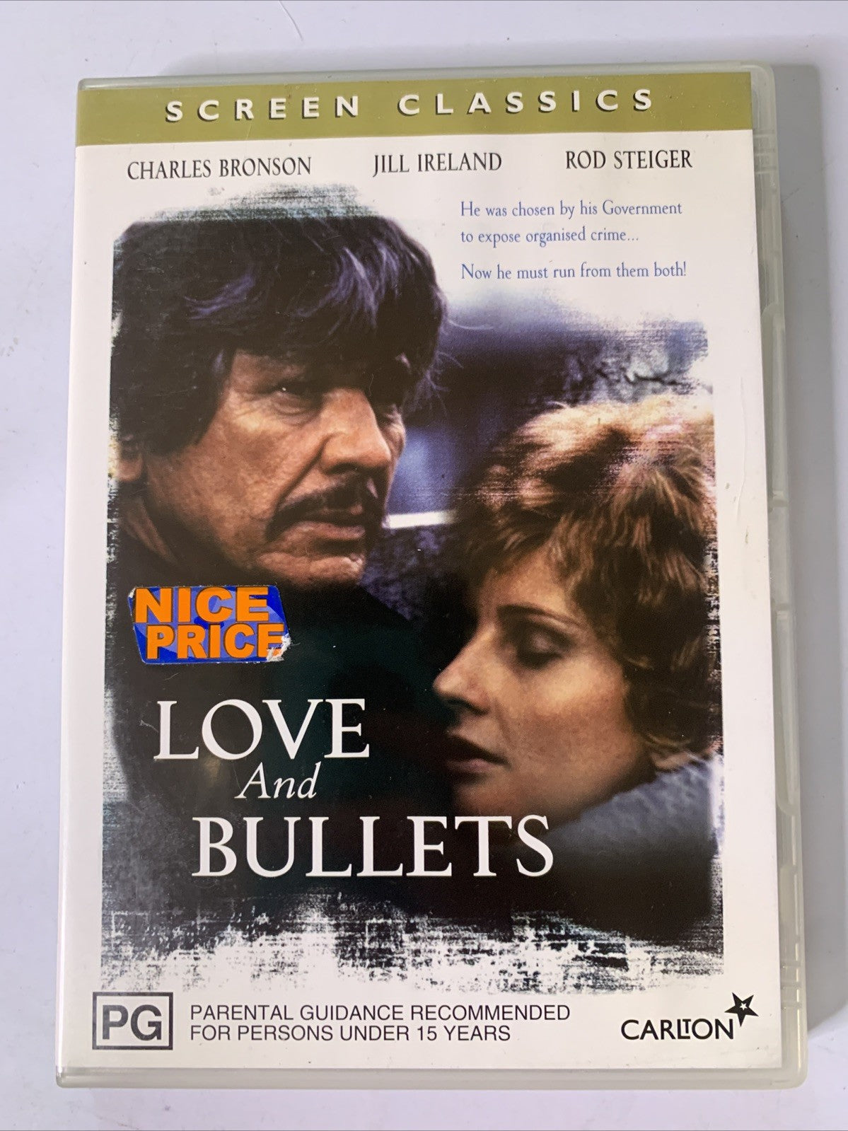 Love and Bullets (DVD, 1979) Charles Bronson, Rod Steiger, Jill Ireland Region 4
