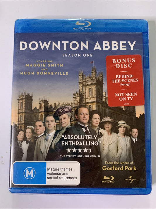 Downton Abbey : The Complete Season 1 (Blu-ray, 2011) All Regions NEW Sealed