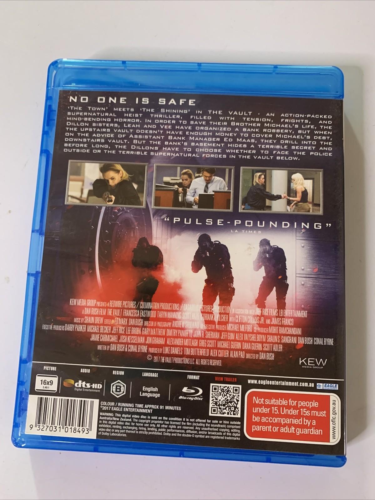 The Vault (Blu-Ray, 2017) James Franco, Francesca Eastwood, Taryn Manning