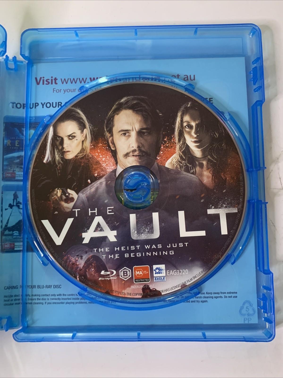 The Vault (Blu-Ray, 2017) James Franco, Francesca Eastwood, Taryn Manning