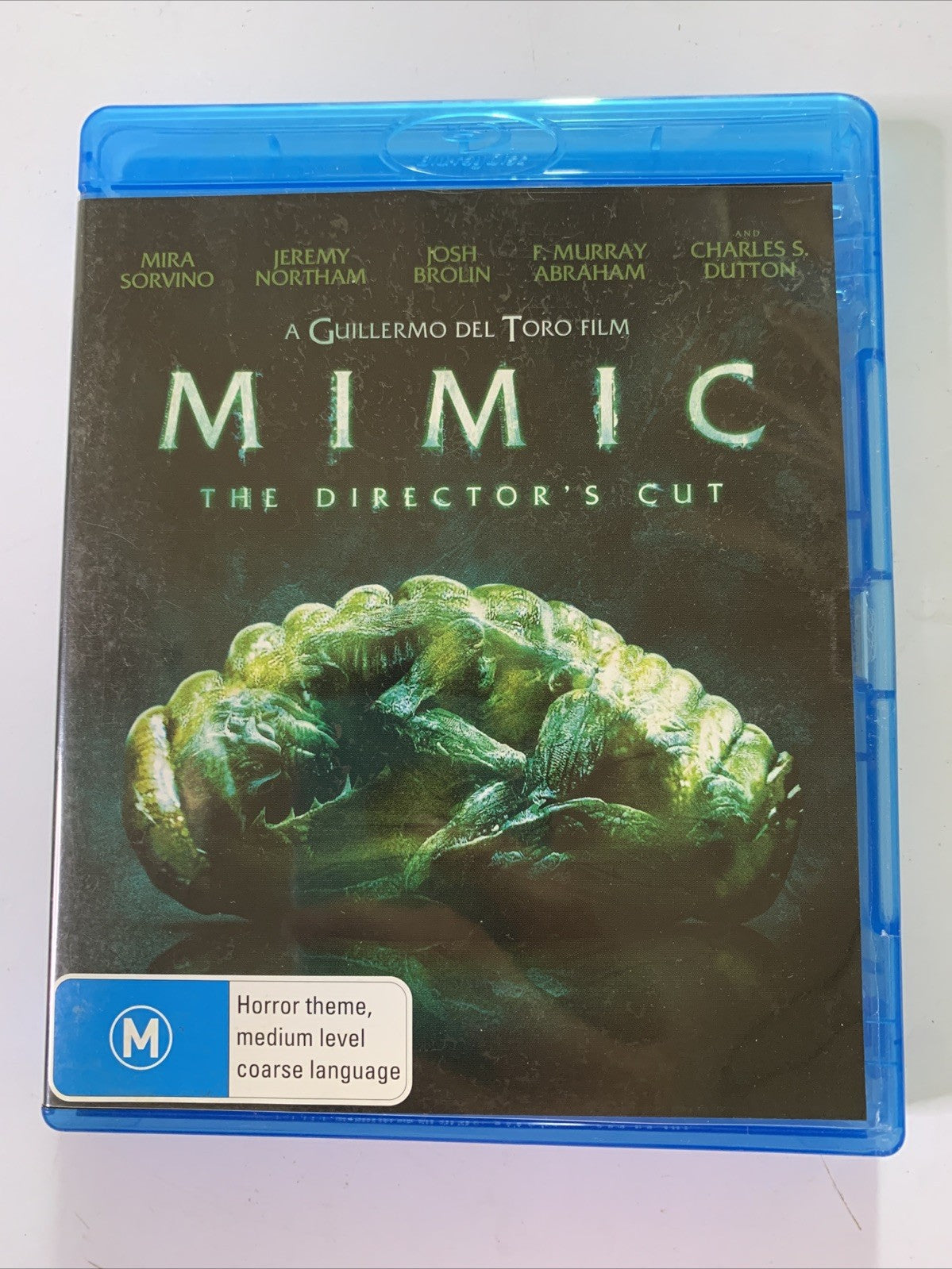 Mimic (Director's Cut, Blu-ray, 1997) Josh Brolin, Mira Sorvino Region B
