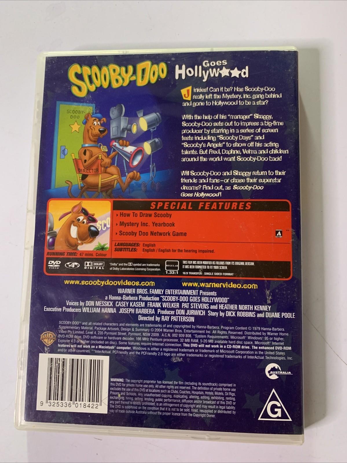 Scooby Doo Goes Hollywood (DVD, 1997) Animation Region 4