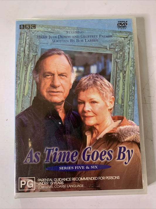 As Time Goes by: Complete Series 5-6 (DVD, 1992) Geoffrey Palmer, Judi Dench NEW