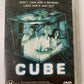 Cube (DVD, 1997) Nicole De Boer, David Hewlett, Maurice Dean Wint Region 4