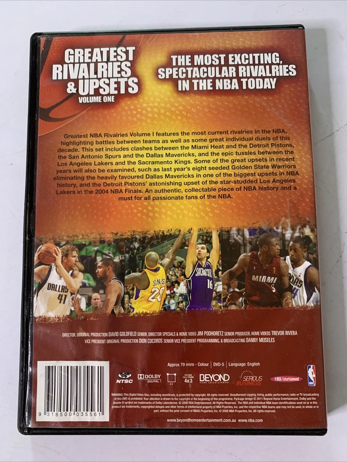 NBA's Greatest Rivalries and Upsets : Vol 1 (DVD, 2011) Region 4
