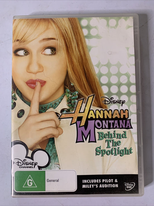 Hannah Montana: Behind the Spotlight (DVD, 2006) Disney Miley Cyrus Region 4