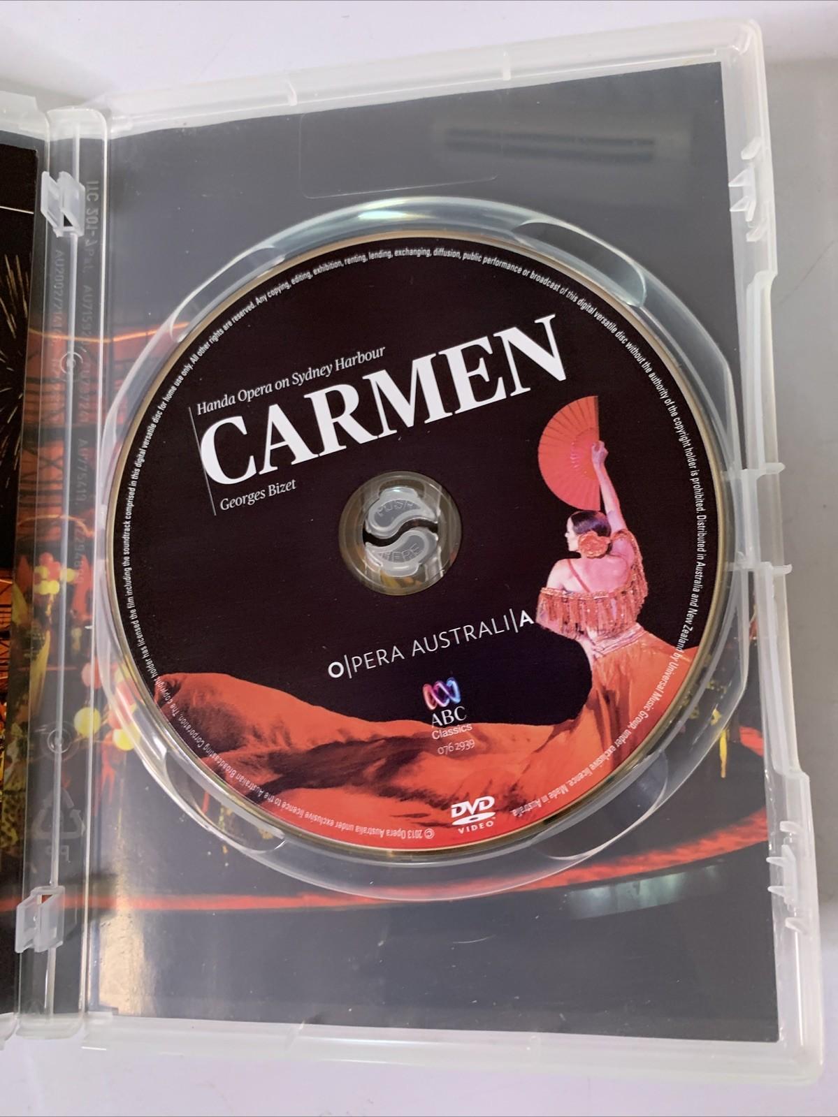 Carmen: Opera Australia On Sydney Harbour (DVD, 2015) Rinat Shaham All Regions