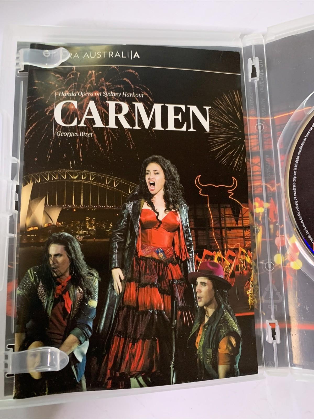 Carmen: Opera Australia On Sydney Harbour (DVD, 2015) Rinat Shaham All Regions