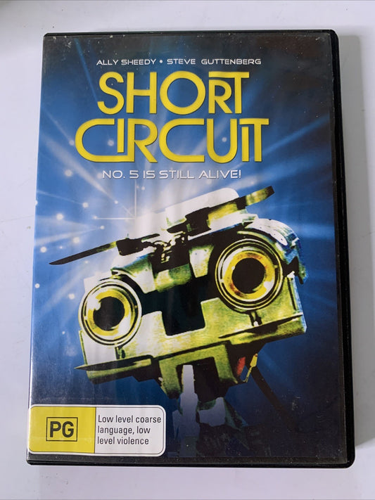 Short Circuit (DVD, 1985) Steve Guttenberg, Penny Santon, Ally Sheedy Region 4