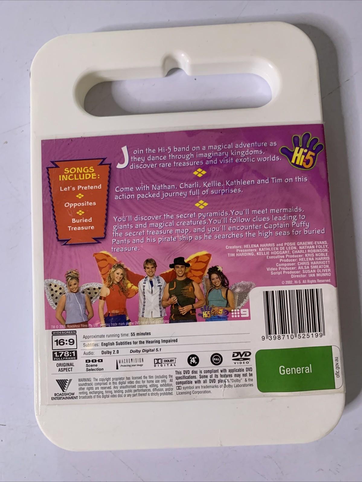 Hi-5 Magical Treasures  (DVD, 2002) Region 4