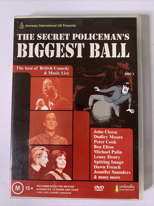 The Secret Policeman's Biggest Ball (DVD, 1989) Comedy Standup All Regions NEW