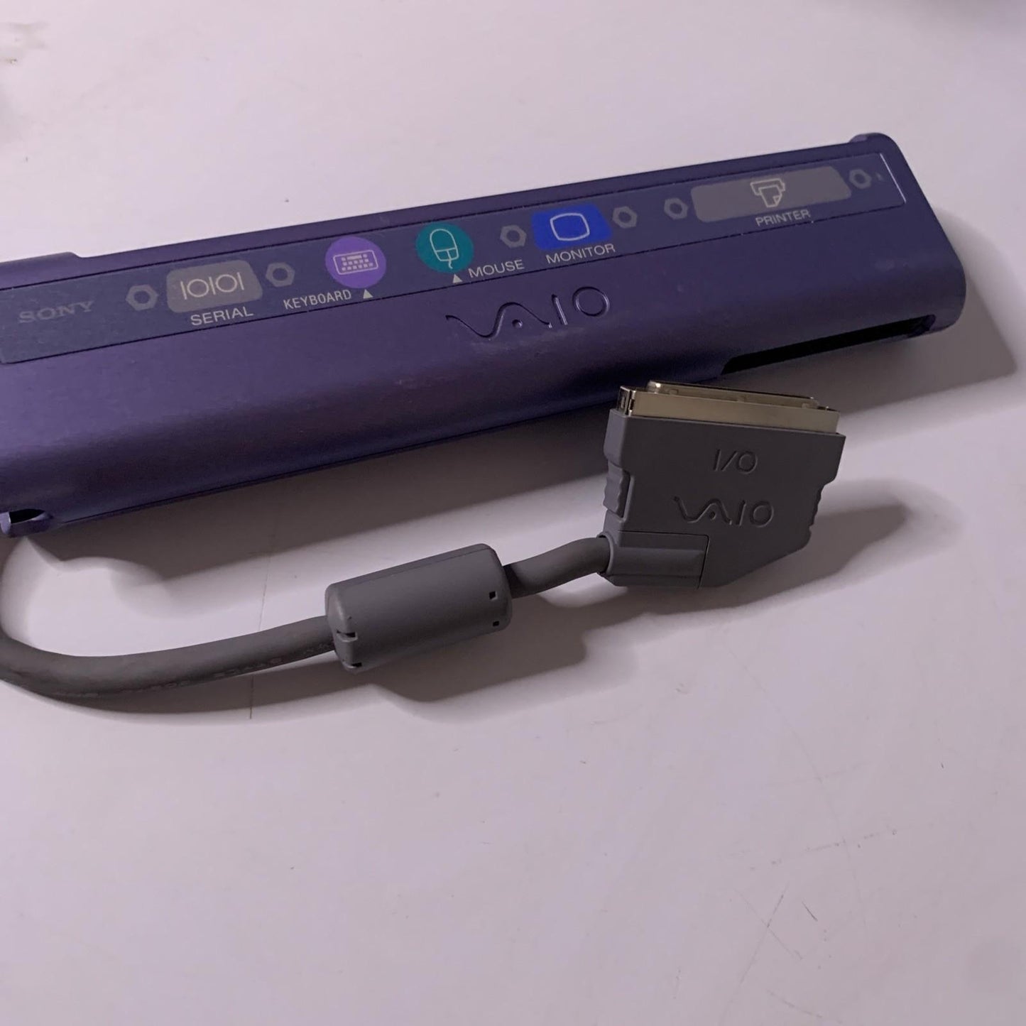 Sony Laptop VAIO Port Replicator VGA Serial Parallel PS/2 PCGA-PR5