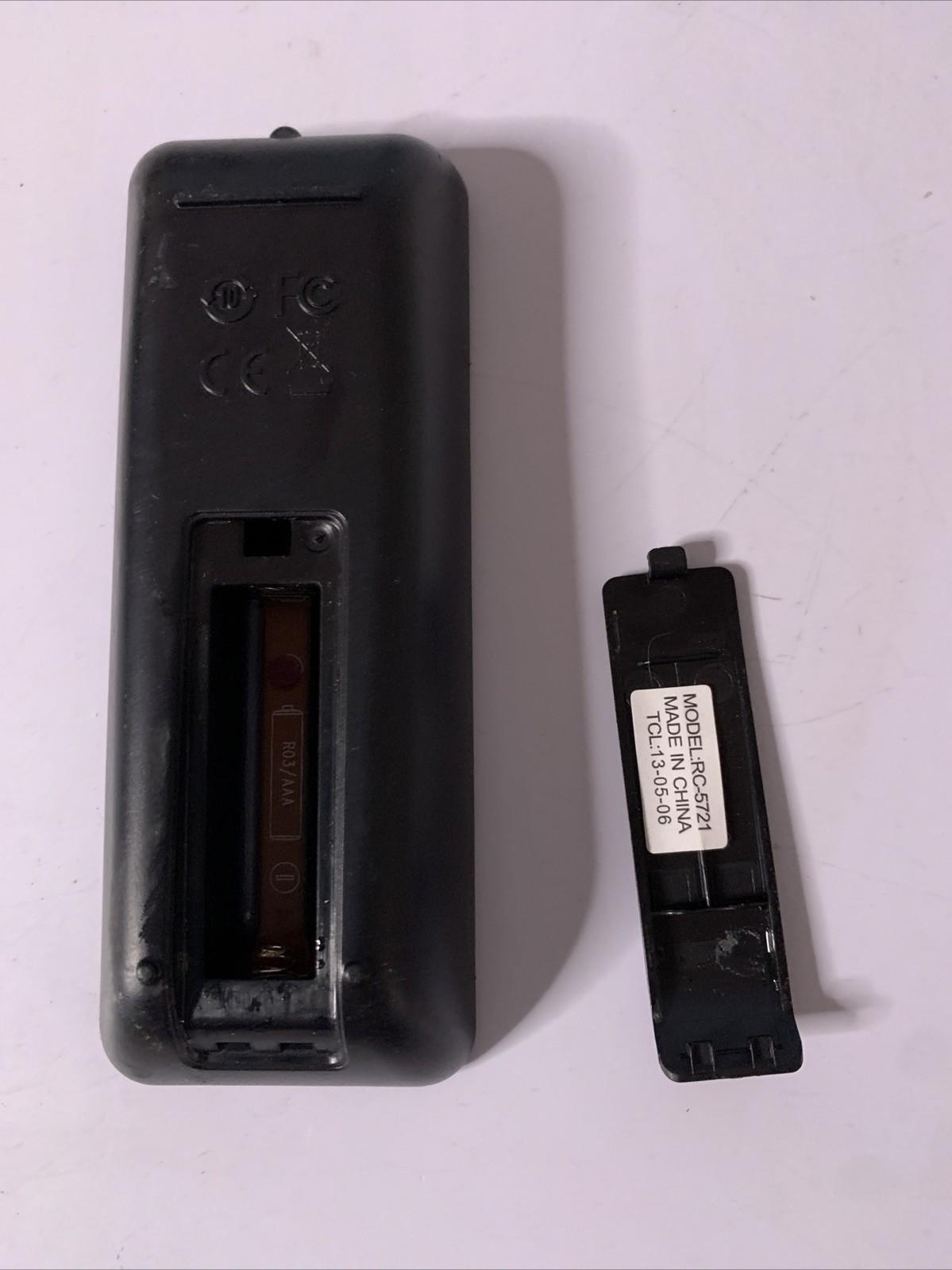 Genuine Philips DVD Player Remote Control RC-5721