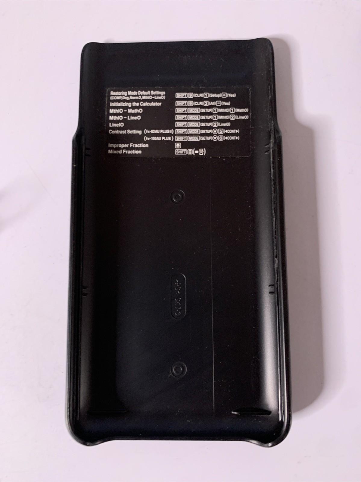 Casio FX-100AU PLUS 2nd Edition Scientific Calculator With Cover