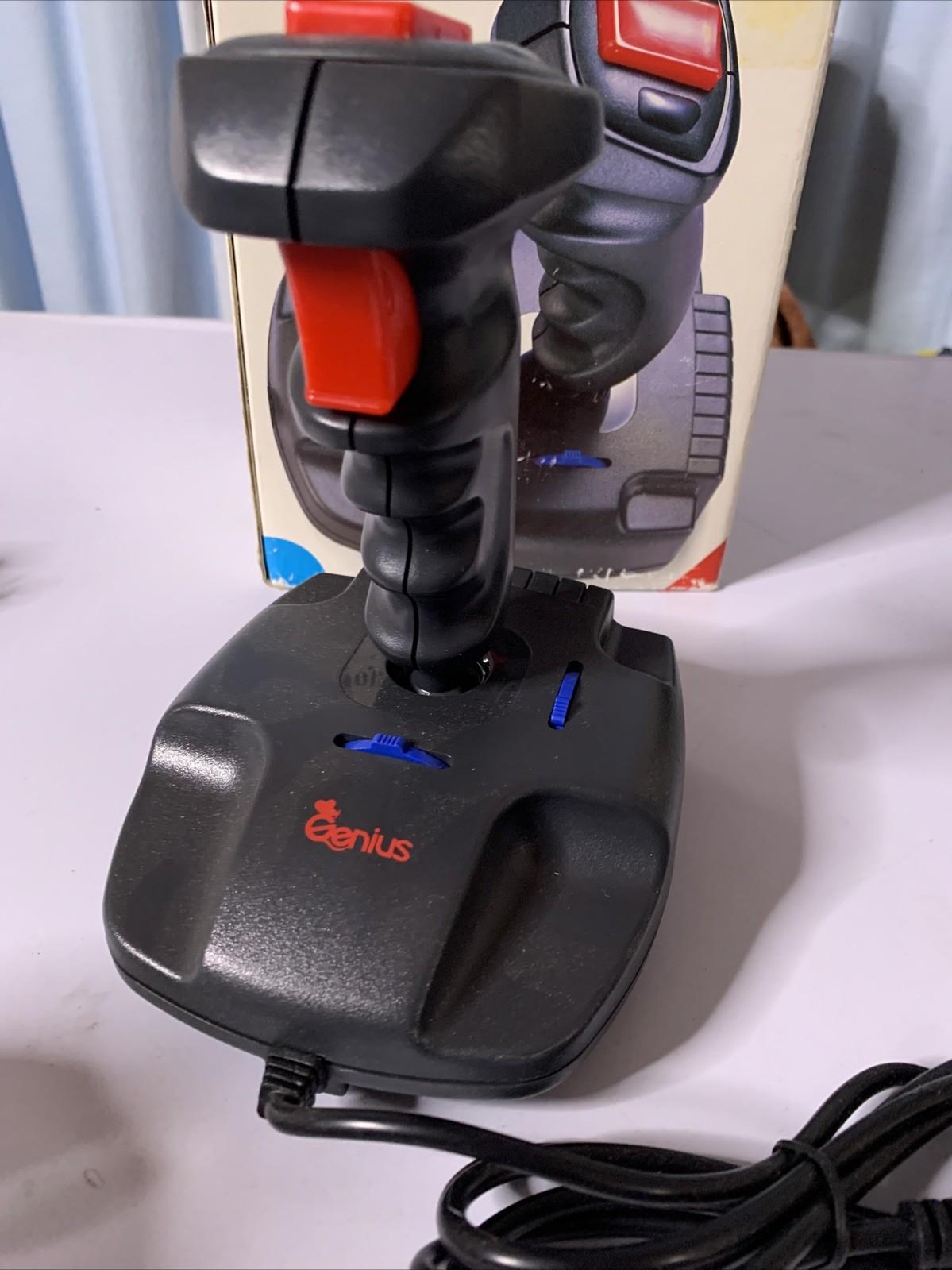 Genius Joystick Controller J-08 For IBM PC Wired Gameport