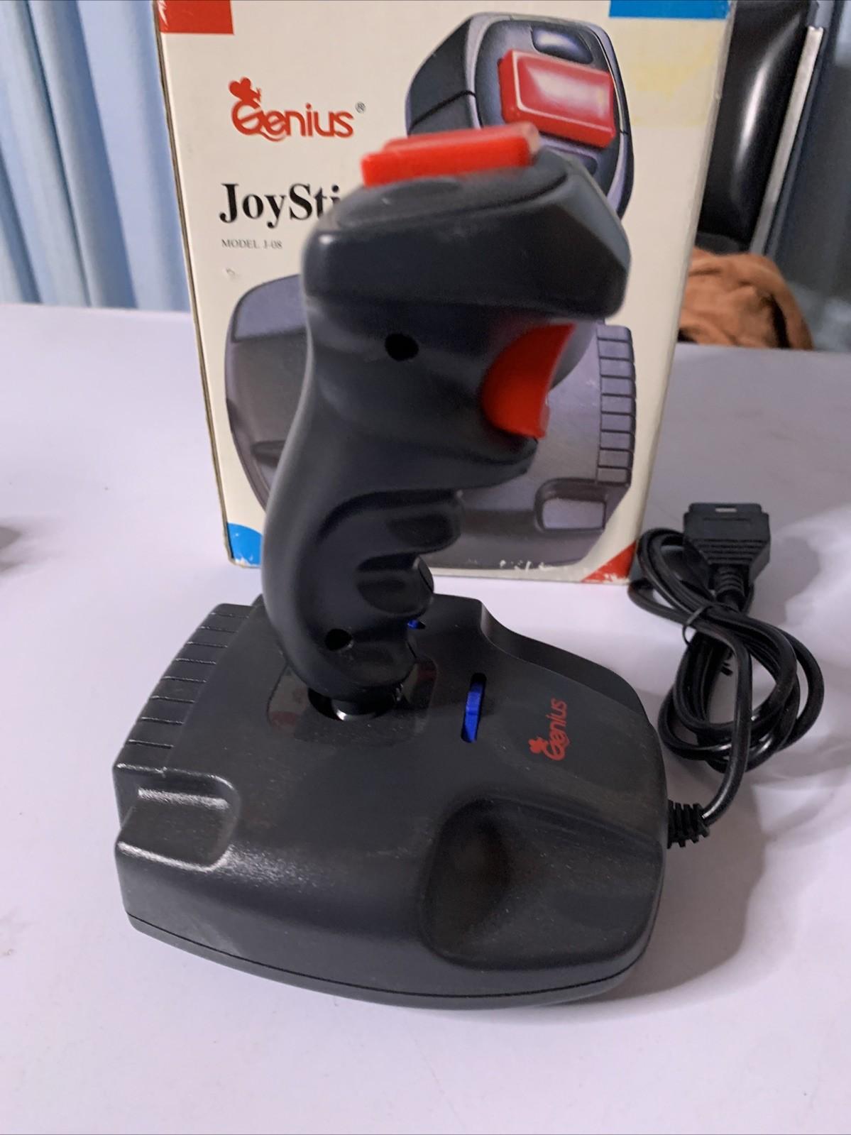 Genius Joystick Controller J-08 For IBM PC Wired Gameport