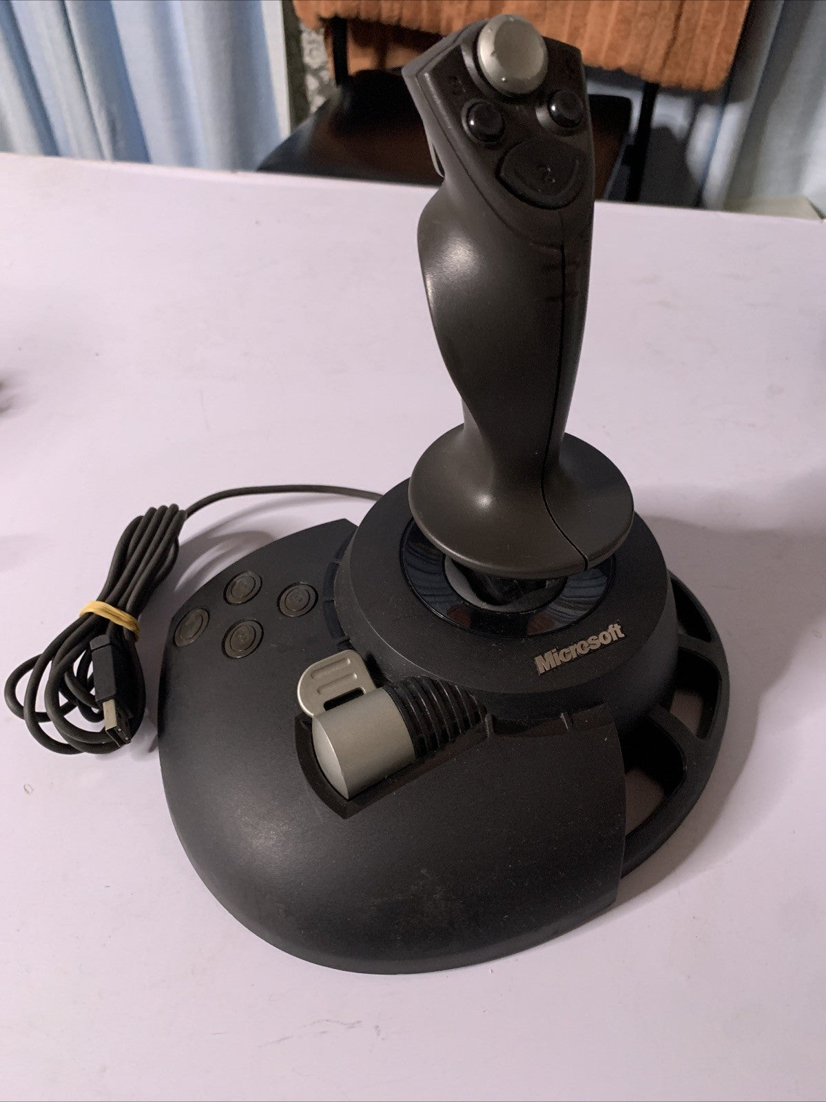 Microsoft Sidewinder Precision 2 Joystick Flight Stick USB Wired X05-92624