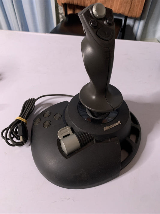 Microsoft Sidewinder Precision 2 Joystick Flight Stick USB Wired X05-92624