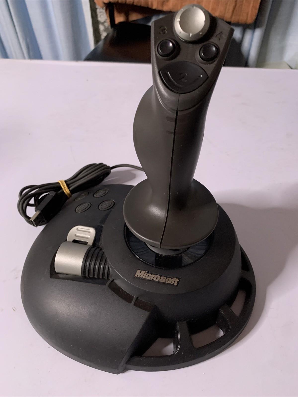 Microsoft Sidewinder Precision 2 Joystick Flight Stick USB Wired X05-92624