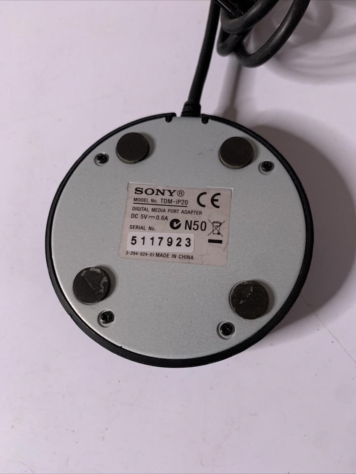 Sony TPM-iP20 Digital Media Port Adapter iPod 30-pin Connector