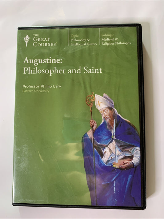 Augustine : Philosopher and Saint by Philliip Cary (CD, 1997, 6-Discs) Audiobook