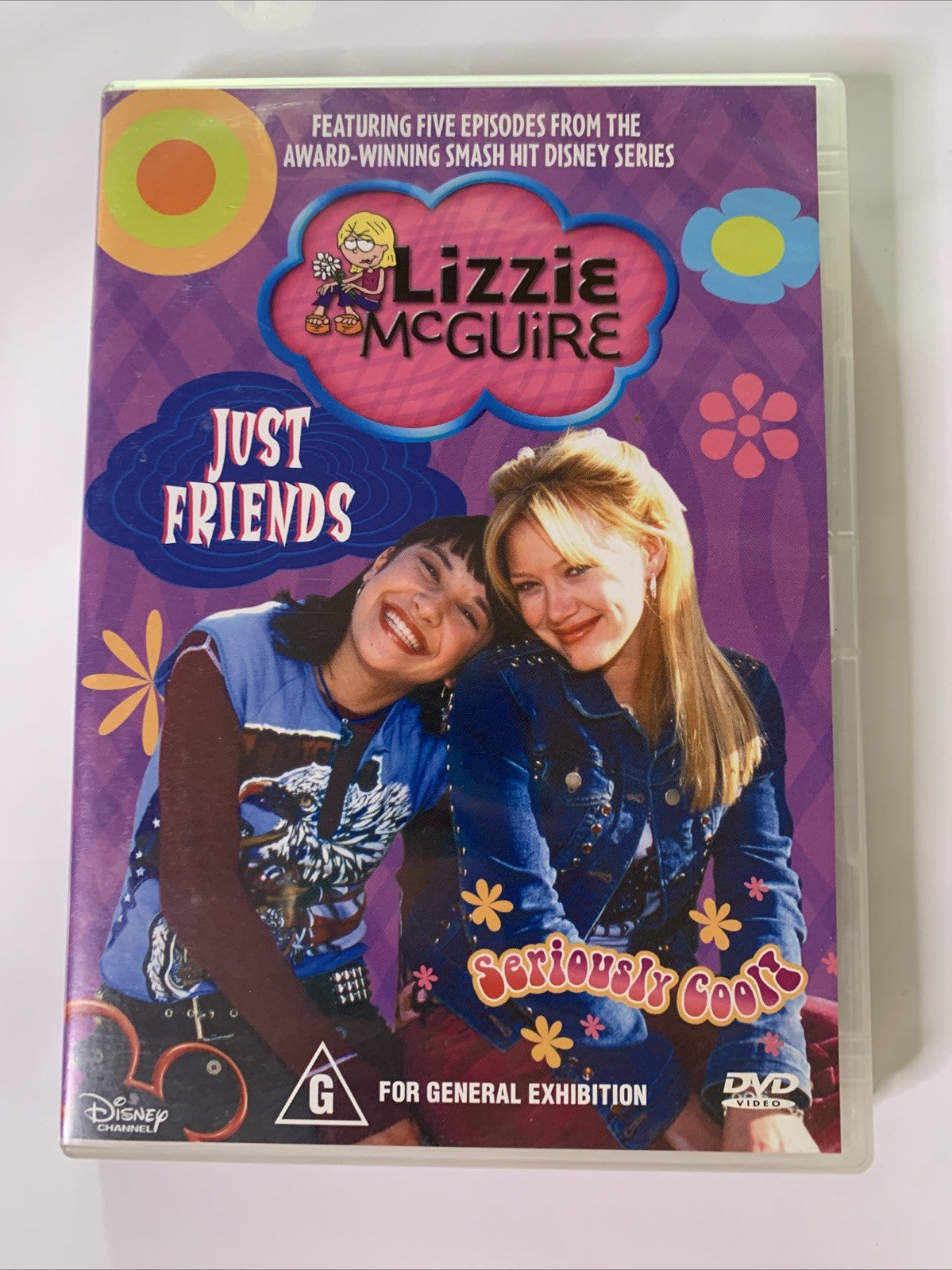 Lizzie Mcguire: Just Friends (DVD, 2003) Hillary Duff Disney Region 4
