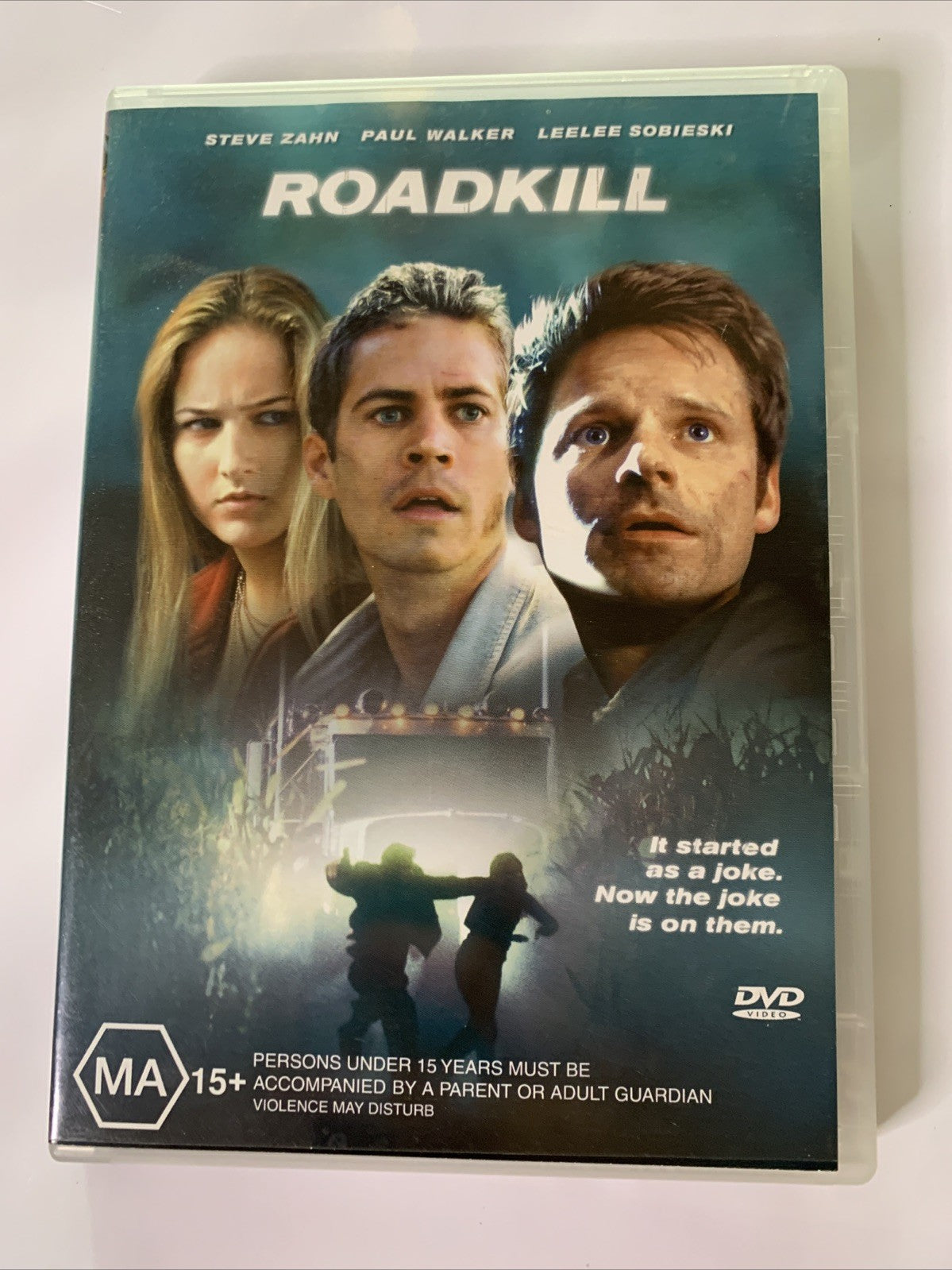 Roadkill (DVD, 2001) Steve Zahn, Paul Walker, Leelee Sobieski Region 4