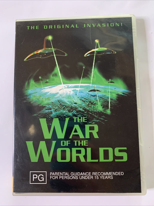 The War of the Worlds (DVD, 1953) Ann Robinson, Gene Barry Region 4 NEW